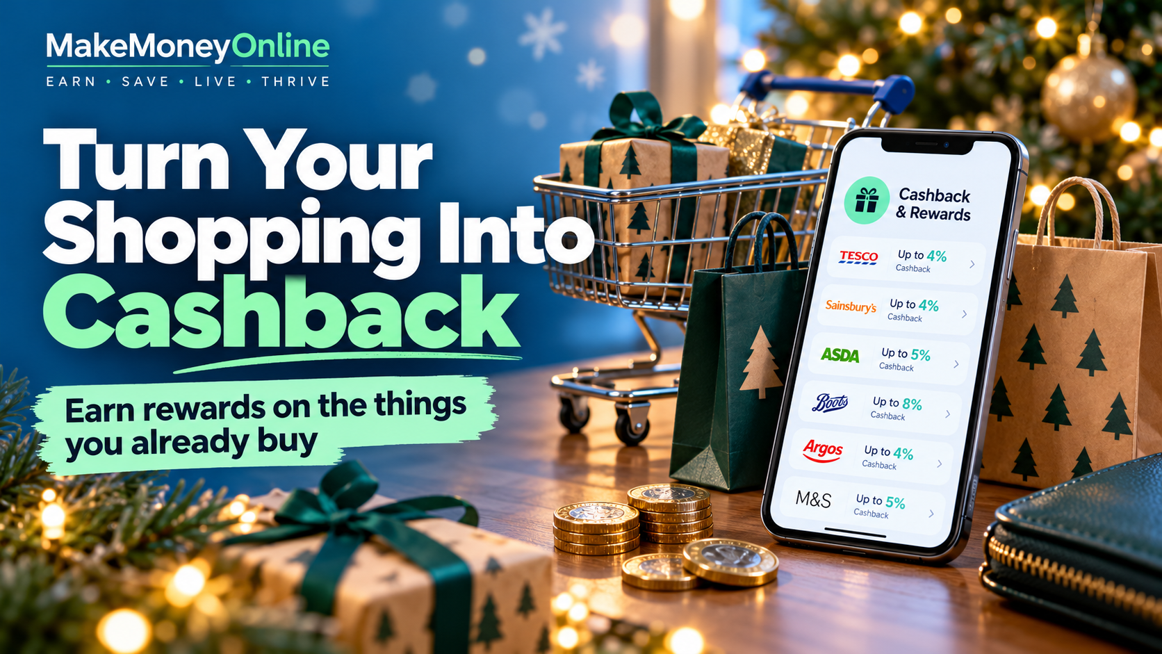 Turn Your Shopping Into Cashback – Christmas Savings Tips