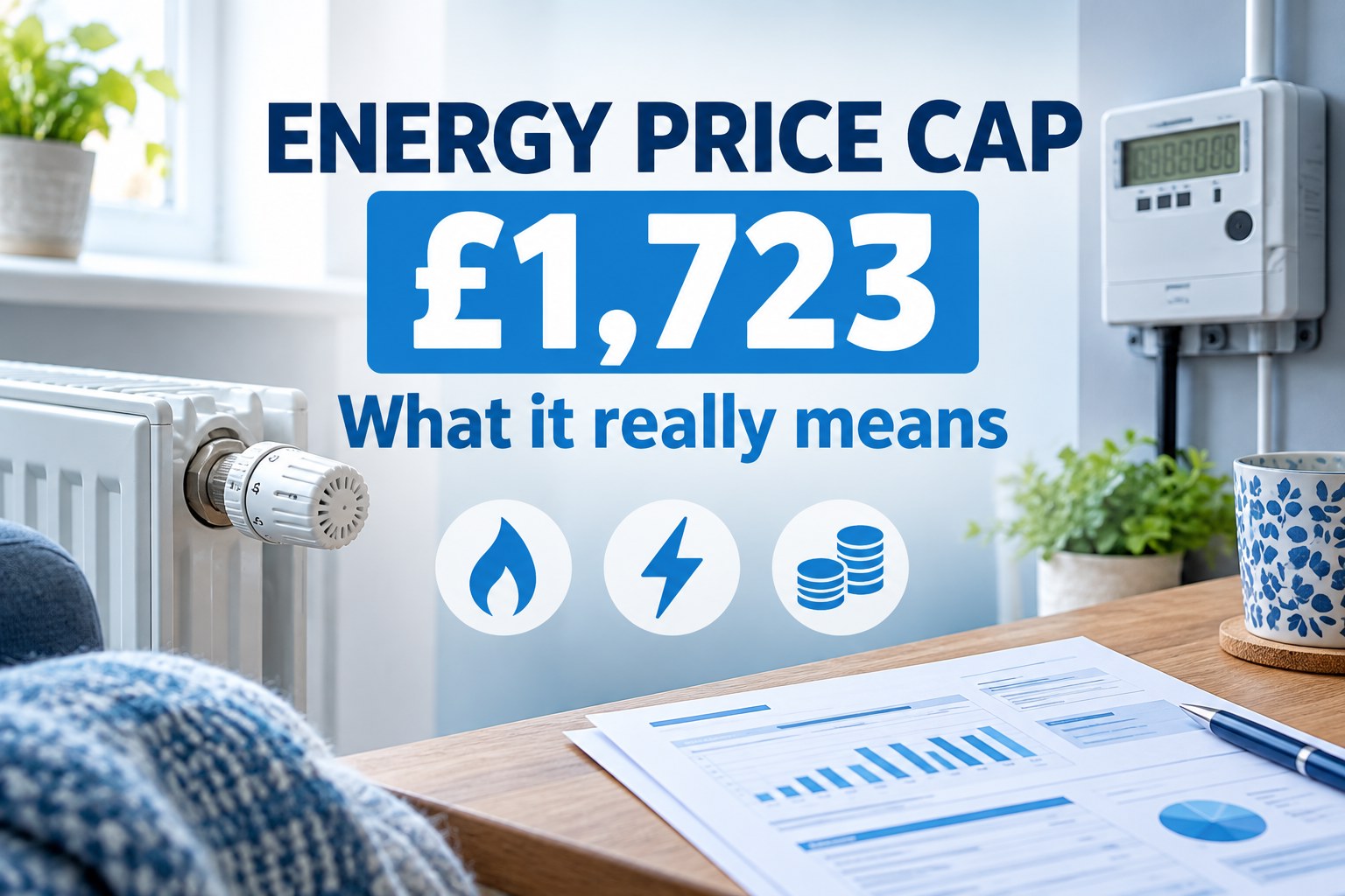 UK energy price cap £1,723 from October 2026 – what the new Ofgem rates mean for household bills